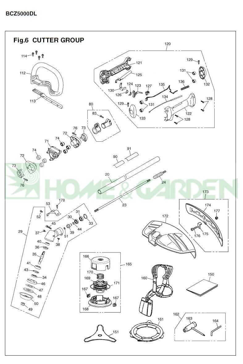 Штанга триммера zenoah komatsu bcz4500 bcz5000 поз20 zenoah komatsu 848jl05823 848jl-05823 без вала с разбора от компании ООО ГенХольм - фото 1