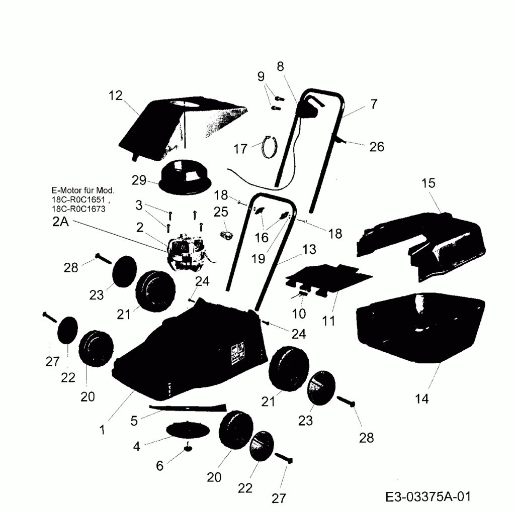 Травосборник газонокосилки mtd opti 3209 поз 15 верхняя часть mtd 51033535 51-03-3535 от компании ООО ГенХольм - фото 1