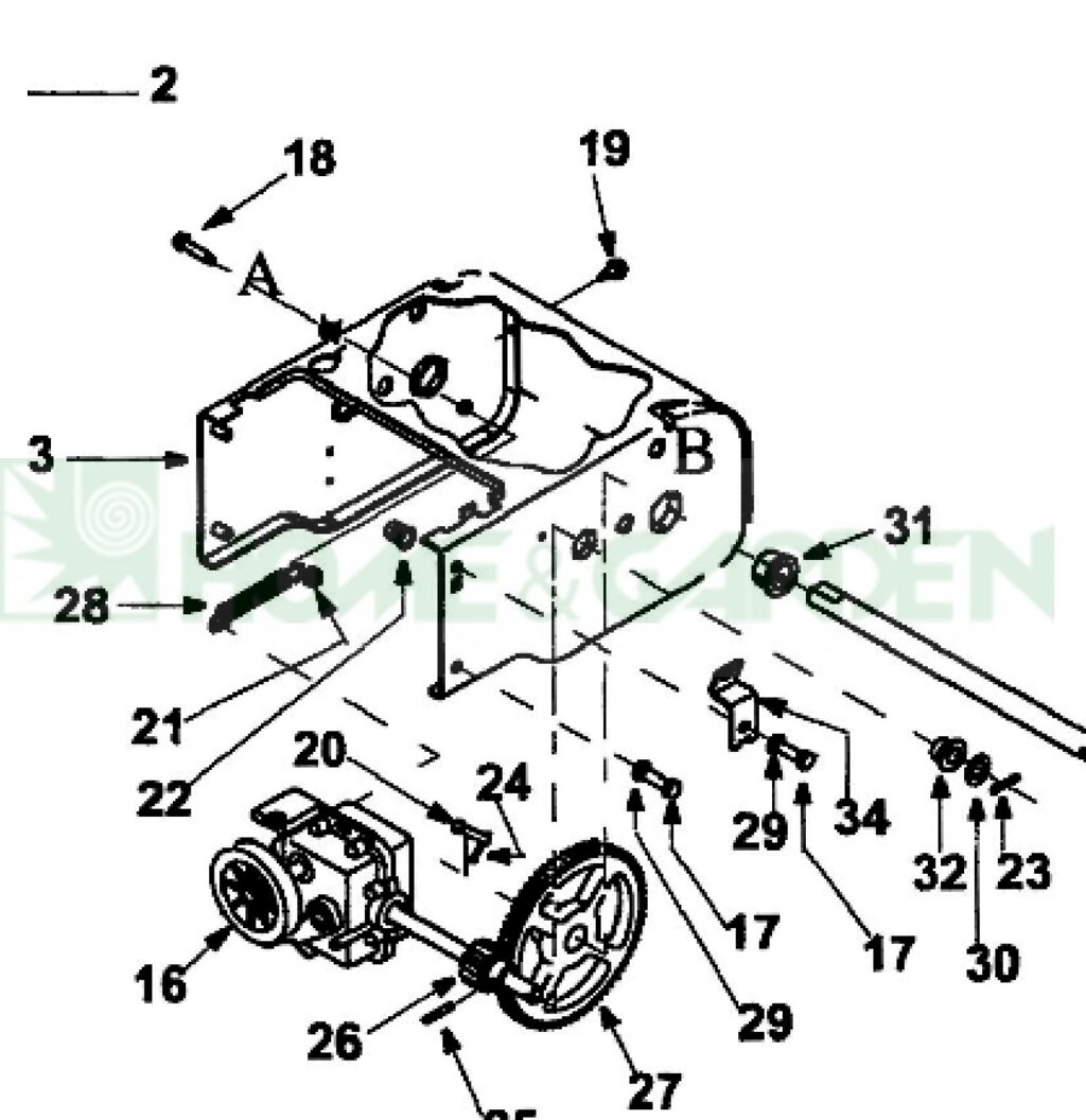 Винт культиватора mtd t210 t250 t245 bl5060lt поз 18  трактора mtd 500 700 снегоуборщика mtd e640f e740 mtd 7100809 от компании ООО ГенХольм - фото 1