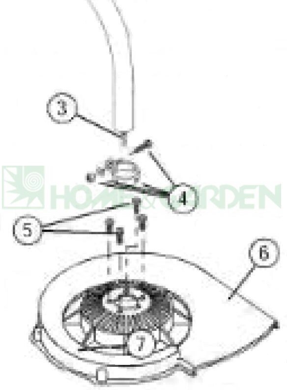 Винт mtd винт крепления кожуха mtd 791153318 791-153318 от компании ООО ГенХольм - фото 1