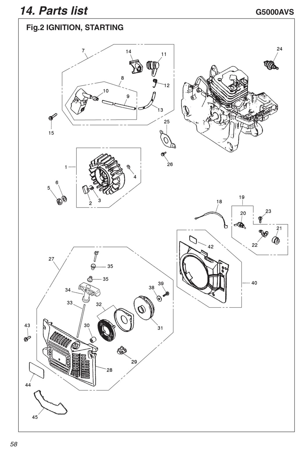 Выключатель бензопилы zenoah komatsu g410avs g455avs g500 поз20 zenoah komatsu 281071610 2810-71610 от компании ООО ГенХольм - фото 1