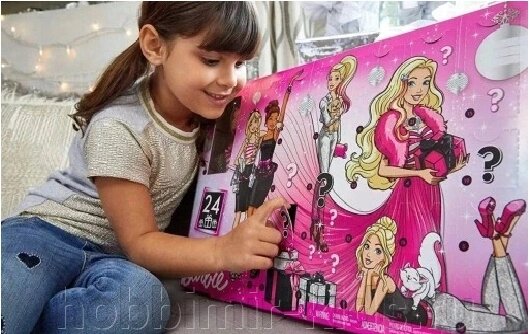 Адвент календарь Барби Mattel (Адвент Календари) от компании Интернет магазин детских товаров "ХОББИ МИР KIDS" - фото 1