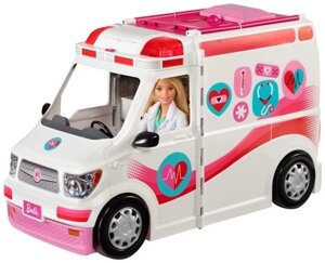 Барби и машинка скорой помощи FRM19 (Куклы, пупсы)