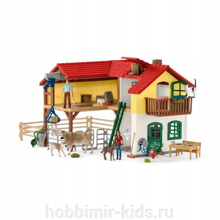 Большая ферма Schleich SLH42407 (Игрушки Schleich) от компании Интернет магазин детских товаров "ХОББИ МИР KIDS" - фото 1