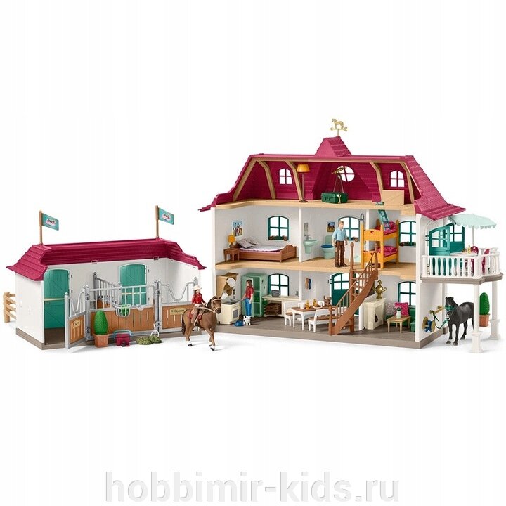 Большой конноспортивный комплекс SCHLEICH SLH42416 (Игрушки Schleich) от компании Интернет магазин детских товаров "ХОББИ МИР KIDS" - фото 1