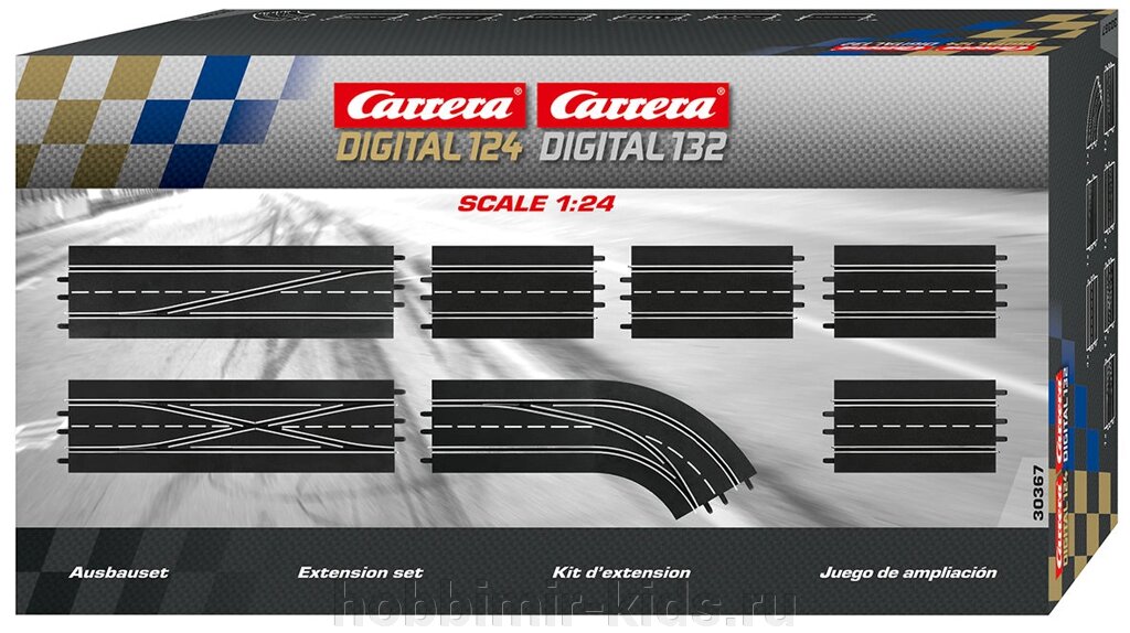 Carrera DIGITAL 132 / 124  Набор для расширения 30367 (Аксессуары и автомобили) от компании Интернет магазин детских товаров "ХОББИ МИР KIDS" - фото 1