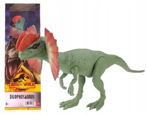 Фигурка динозавра DILOPHOSAURUS мир юрского периода jurassic world HMK80 (Jurassic World мир юрского периода)