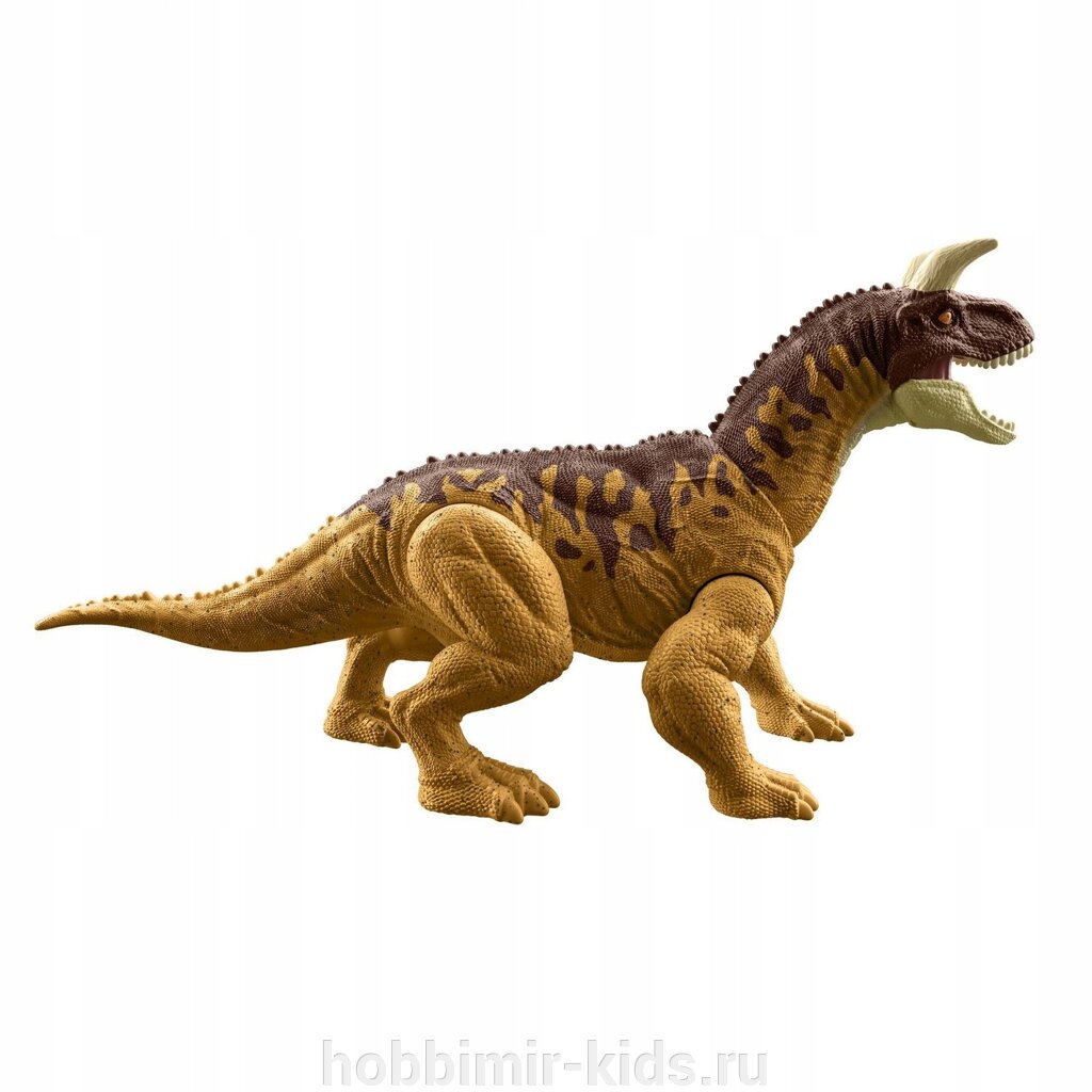 Фигурка динозавра Mattel Jurassic World Дикая стая Шрингазавр, базовая, GWC93_HCL84 (Jurassic World мир юрского периода) от компании Интернет магазин детских товаров "ХОББИ МИР KIDS" - фото 1