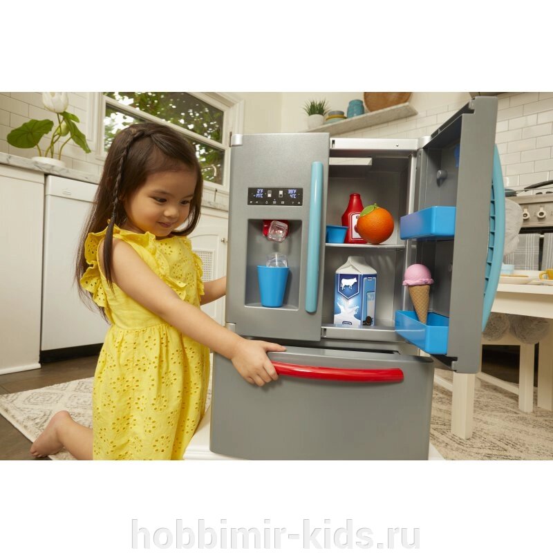 Холодильник интерактивный First Features Little Tikes 651427 (Все для кухни) от компании Интернет магазин детских товаров "ХОББИ МИР KIDS" - фото 1