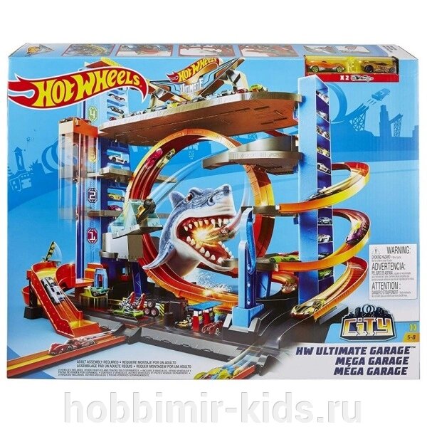 Игровой набор Мега гараж Hot Wheels ftb69 (Парковки, гаражи) от компании Интернет магазин детских товаров "ХОББИ МИР KIDS" - фото 1