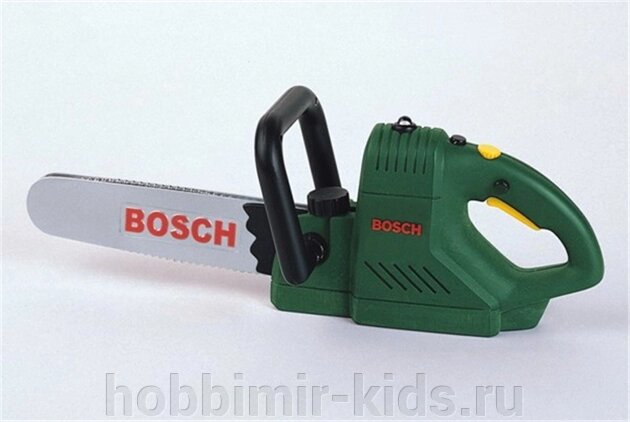 Игрушечная бензопила Klein BOSCH 8430 (Детские мастерские) от компании Интернет магазин детских товаров "ХОББИ МИР KIDS" - фото 1