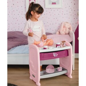 Интерактивная кроватка для куклы Smoby 220353 (Аксессуары для кукол и пупсов)