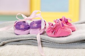 Обувь для куклы Baby Born Мягкие ботиночки 82209 (Аксессуары для кукол и пупсов)