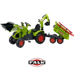 Детский трактор Falk Claas Axos на педалях 1010WH (Трактора детские)