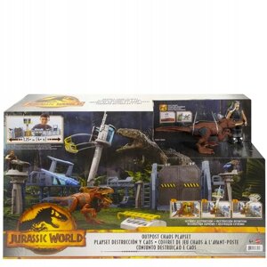 База динозавров Mattel Park Jurassic World 3 GYH43 (Jurassic World мир юрского периода)