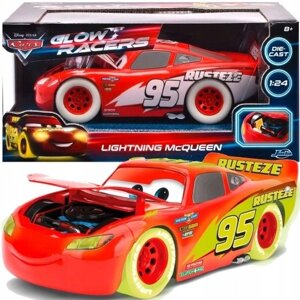 Машинка тачки Disney Pixar Cars Lightning McQueen Glow 253084003 (Машинки, транспорт...)