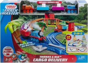 Железная дорога Thomas & Friends Thomas & Nia Cargo Delivery GLL14 (Машинки, транспорт...)