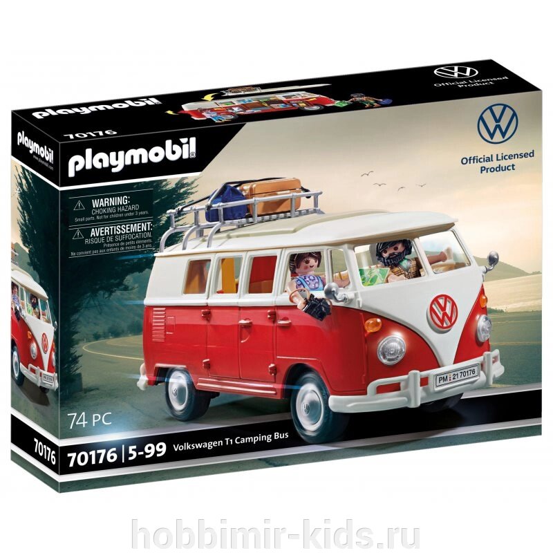 Playmobil - Volkswagen T1 (Конструктор Playmobil) от компании Интернет магазин детских товаров "ХОББИ МИР KIDS" - фото 1