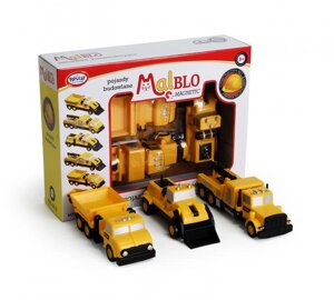 Строительные машины MalBlo MAGNETIC MAL 0315 (Развивающие игрушки)