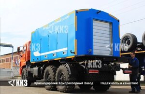 Азотное пожаротушение с помощью азотных компрессорных станций