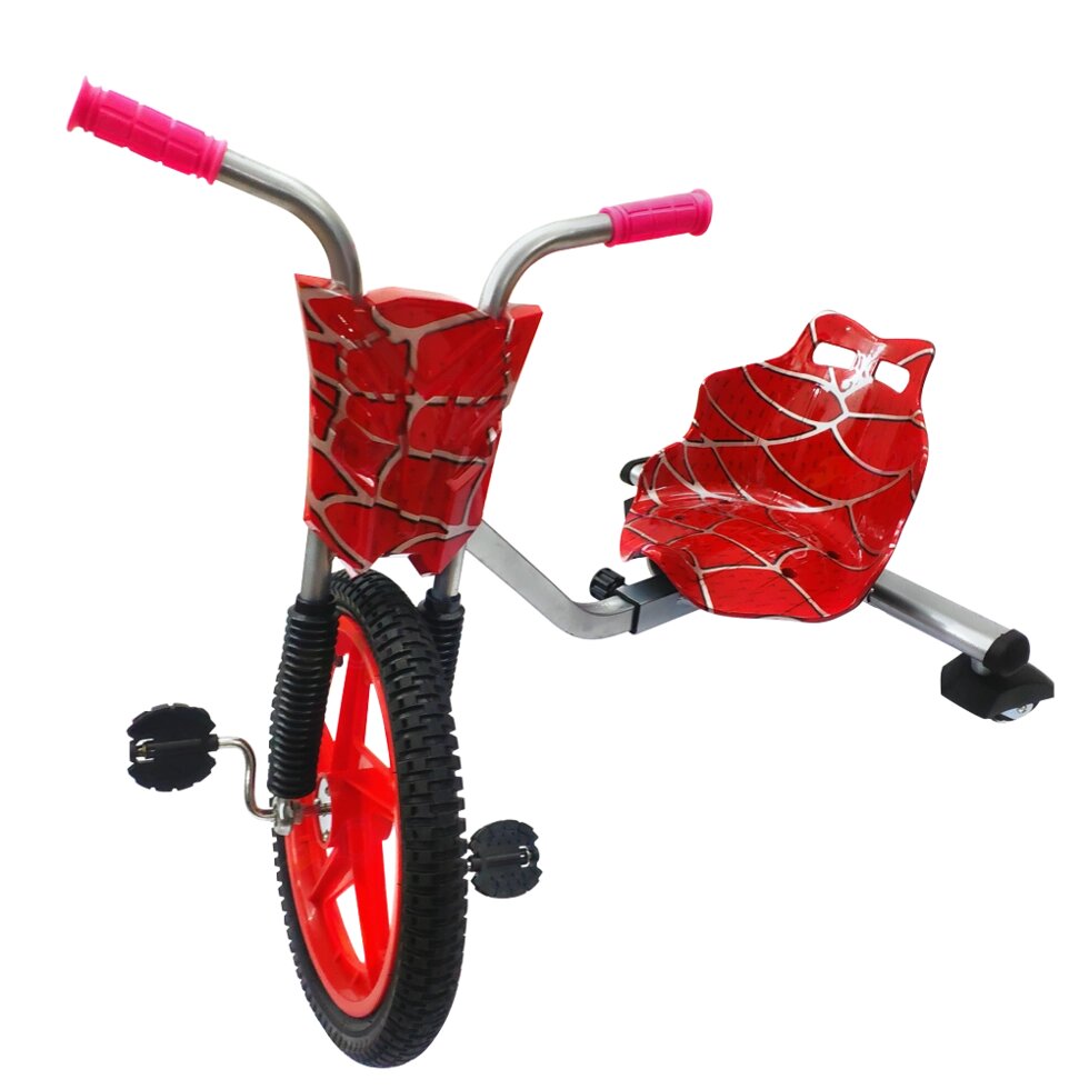 Детский трехколесный велосипед Дрифт Карт Drift-Trike спайдер-мэн от компании HumanToday - Товары для людей, идущих в ногу со временем - фото 1