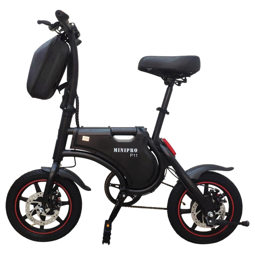 Электровелосипед MINIPRO V1 (P11) черный от компании HumanToday - Товары для людей, идущих в ногу со временем - фото 1