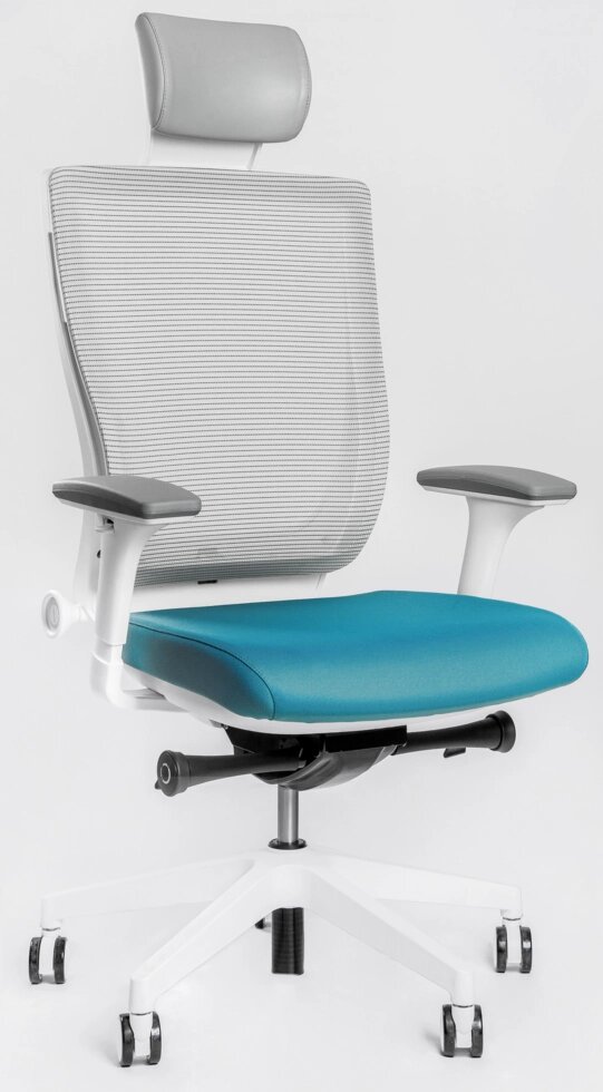 Эргономичное кресло Falto Trium: изысканная простота, белый каркас от компании HumanToday - Товары для людей, идущих в ногу со временем - фото 1