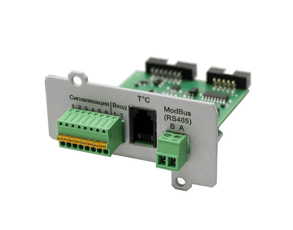 Карта мониторинга IC-Modbus/Dry contacts от компании HumanToday - Товары для людей, идущих в ногу со временем - фото 1