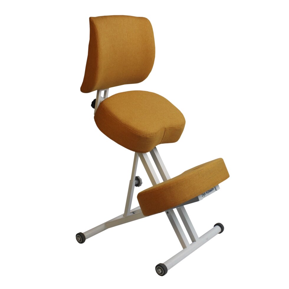 Коленный стул Олимп «Комфорт» со спинкой СК 2-2 от компании HumanToday - Товары для людей, идущих в ногу со временем - фото 1