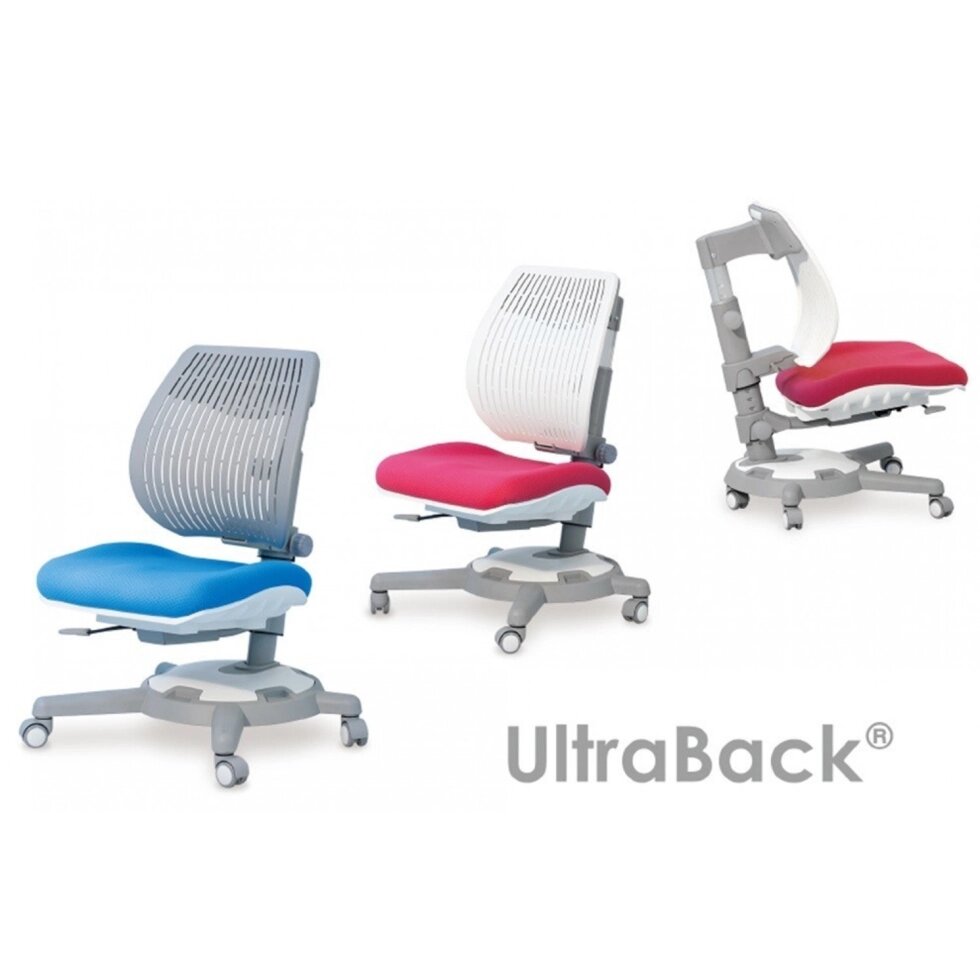 Кресло эргономичное ULTRA BACK синий от компании HumanToday - Товары для людей, идущих в ногу со временем - фото 1