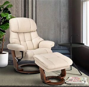 Кресло для отдыха Relax Lux. Натуральная кожа.