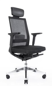 Эргономичное кресло Falto А1: стильный минимализм, черный каркас