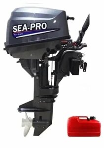 Лодочный мотор четырехтактный Sea-Pro F 9.8S + бак 12л. в Нижегородской области от компании HumanToday - Товары для людей, идущих в ногу со временем