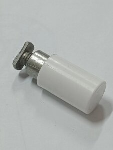 Полкодержатель Е1/Е5 металл+пластик белый