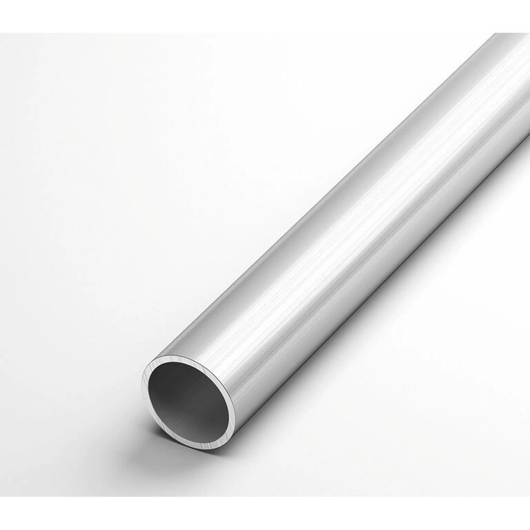 Труба алюминиевая круглая 10х1,0 мм, Анод серебро, АД31Т1, ГОСТ 22233-2001 от компании АлюмТорг - фото 1