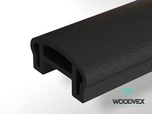 Перила верхние Woodvex Графит 3000х100х50 мм