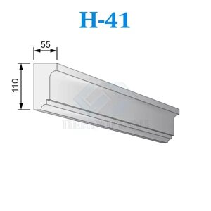 Фасадные наличники из пенопласта (пенополистирола) Н-41, ПСБ-С-35. Фасадный декор из пенопласта