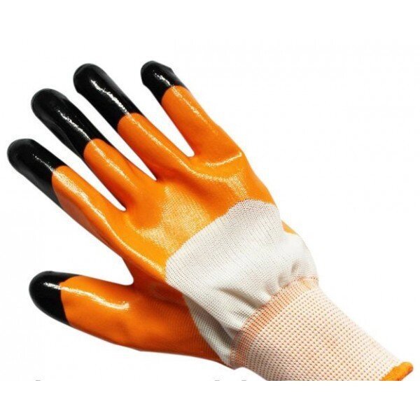 Перчатки Лемуры с чёрными пальцами от компании ИП Коновалов Д.А. - фото 1