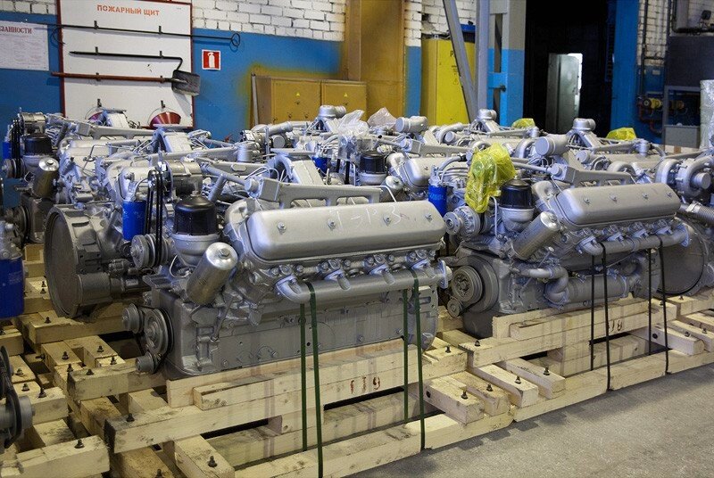 Двигатель ЯМЗ 7601.10 (250л. с.) евро-2 - сравнение