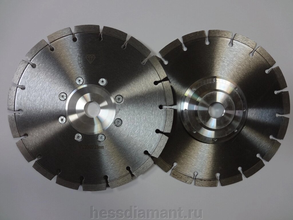 Диск алмазный сегментный HESS 230 мм фланец от компании МКК-Диамант Групп - фото 1