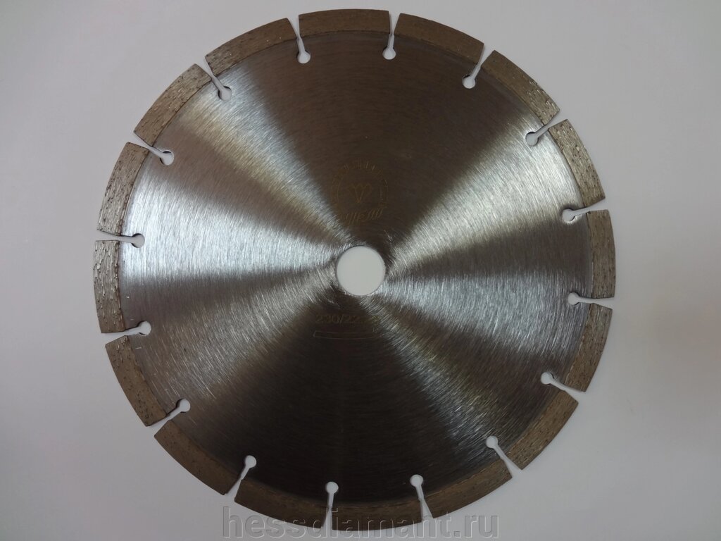 Диск алмазный сегментный HESS 230 мм от компании МКК-Диамант Групп - фото 1