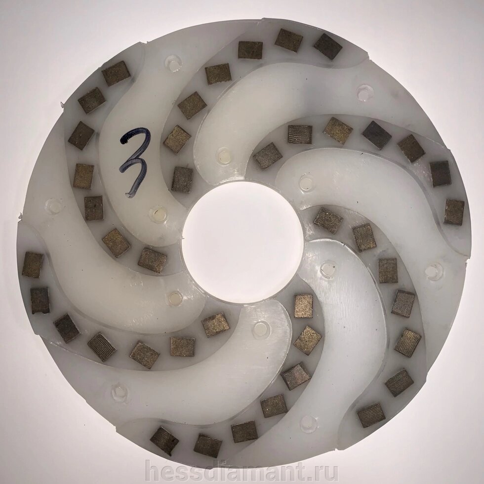 Диск алмазный шлифовальный на полимерной основе №3 от компании МКК-Диамант Групп - фото 1