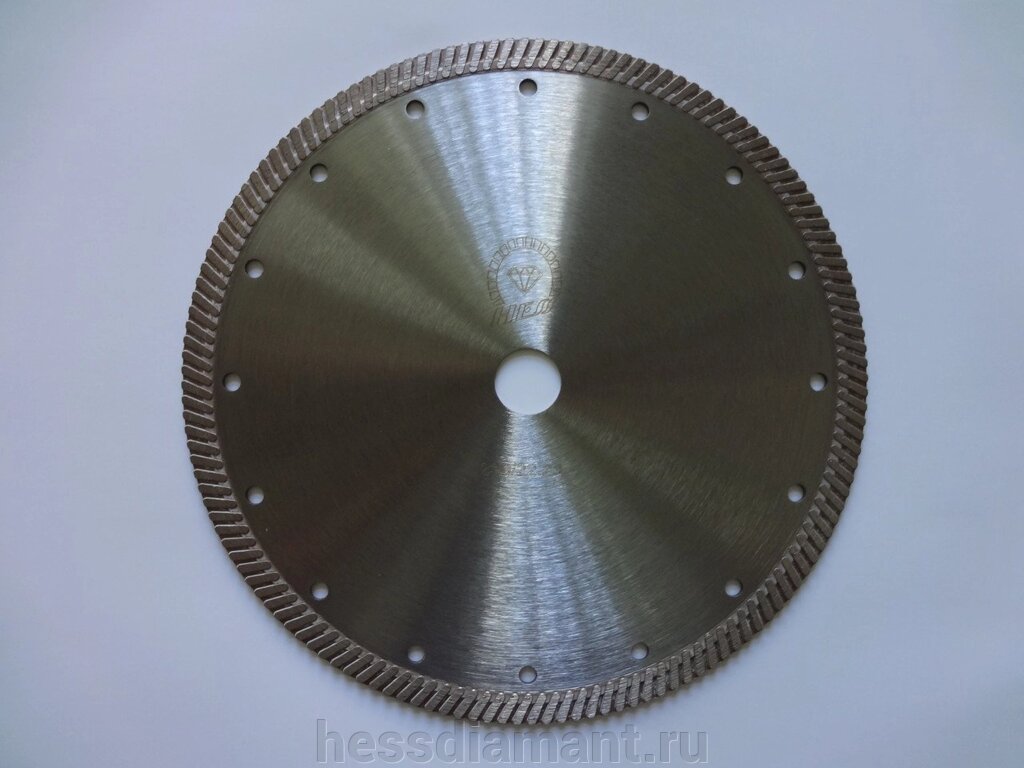Диск алмазный турбо HESS 230 мм от компании МКК-Диамант Групп - фото 1