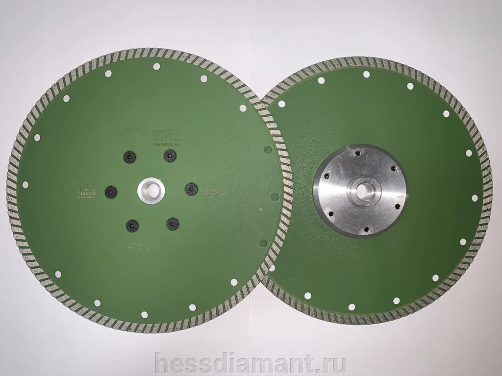 Диск алмазный турбо TDR 230 мм фланец М14 от компании МКК-Диамант Групп - фото 1