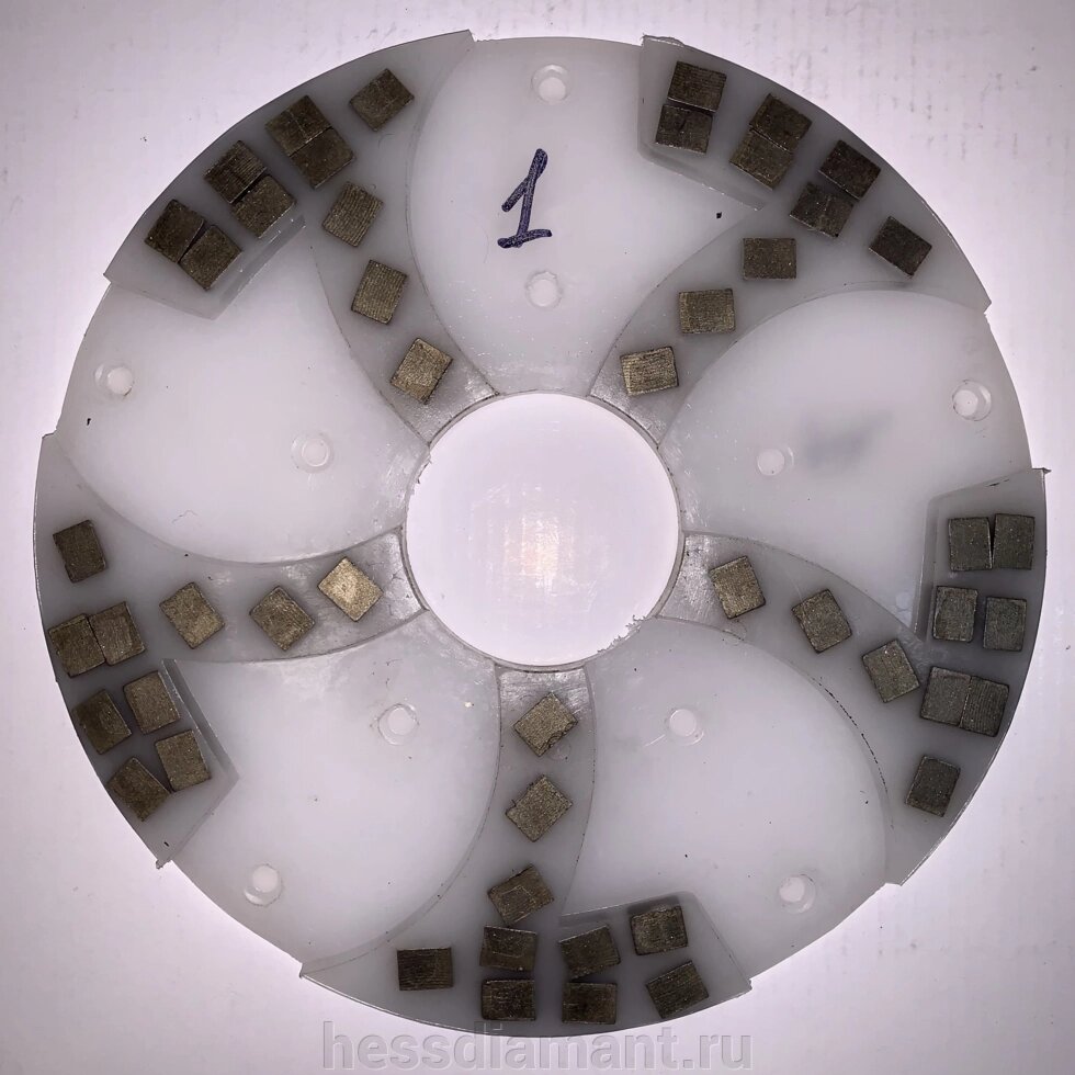 Диск шлифовальный алмазный полимерный ЭЛИТ № 1 от компании МКК-Диамант Групп - фото 1