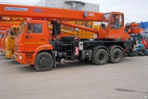 Автокран 25 тонн КС 55713-1К-3 на шасси КамАЗ 65115