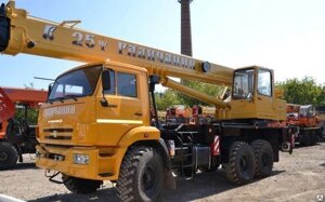 Автокран 25 тонн КС 55713-5В Галичанин КамАЗ-43118 вездеход