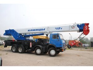 Автокран 40 тонн КС 65719-1К Клинцы КамАЗ-6540