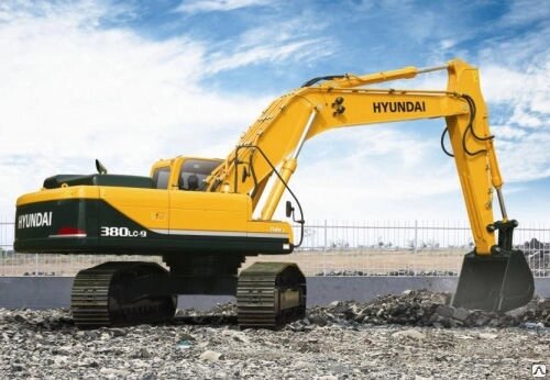 Экскаватор гусеничный Hyundai R 380 LC-9SH с наработкой от компании Компания Русбизнесавто - фото 1