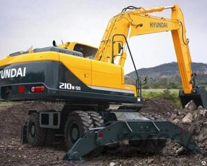 Экскаватор колесный Hyundai R 210 W-9S